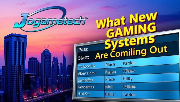 what new gaming systems are coming out jogametech