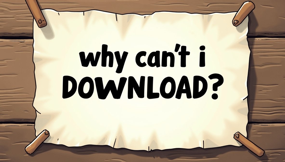 why can't i download saisiege5487