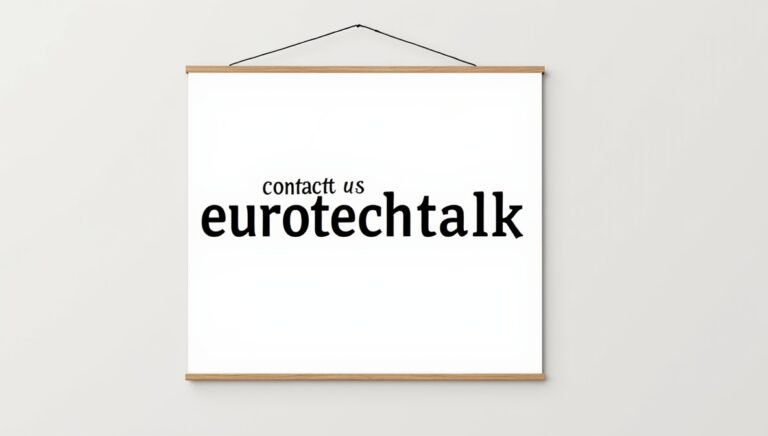 contact us eurotechtalk